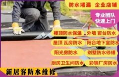 建筑修缮防水 洗手间防水 楼顶防水 补漏  阳台防水